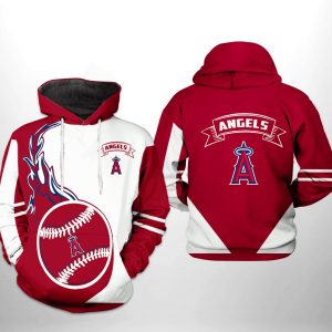 Los Angeles Angels MLB Classic 3D Printed Hoodie/Zipper Hoodie