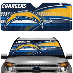Los Angeles Chargers Car Auto Sun Shade
