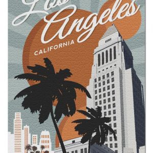 Los Angeles City Hall Jigsaw Puzzle Set