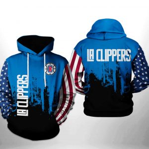 Los Angeles Clippers NBA Team US 3D Printed Hoodie/Zipper Hoodie