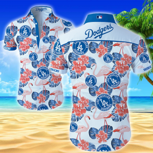 Los Angeles Dodgers Hawaiian Shirt Summer Button Up