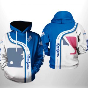 Los Angeles Dodgers MLB Team 3D Printed Hoodie/Zipper Hoodie