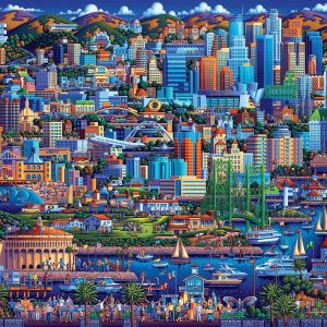 Los Angeles Jigsaw Puzzle Set