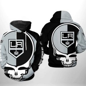 Los Angeles Kings NHL Grateful Dead 3D Printed Hoodie/Zipper Hoodie