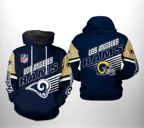 Los Angeles Rams NFL Team 3D Printed Hoodie/Zipper Hoodie