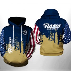 Los Angeles Rams NFL Team US 3D Printed Hoodie/Zipper Hoodie