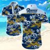 Los Angeles Rams Trendy Sport Hawaiian Shirt Summer Button Up