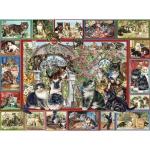 Lots Of Cats Jigsaw Puzzle Set