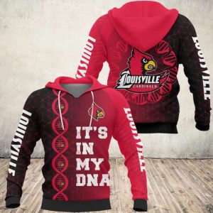 Louisville Cardinal 3D Printed Hoodie/Zipper Hoodie