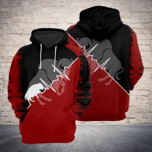 Love Bison 3D Printed Hoodie/Zipper Hoodie
