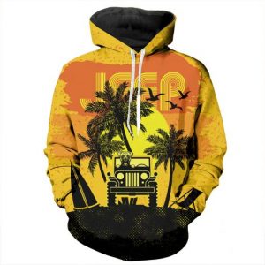 Love Jeep 3D Printed Hoodie/Zipper Hoodie