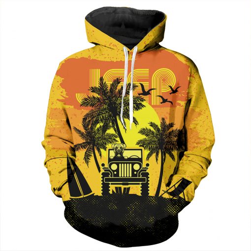 Love Jeep 3D Printed Hoodie/Zipper Hoodie Love Jeep 3D Printed Hoodie/Zipper Hoodie