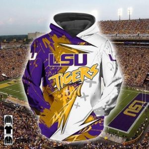 Lsu Tigers 3D Printed Hoodie/Zipper Hoodie