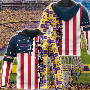 Lsu Tigers 3D Printed Hoodie/Zipper Hoodie