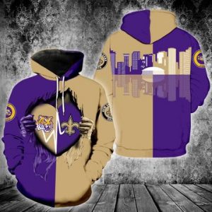 Lsu Tigers 3D Printed Hoodie/Zipper Hoodie