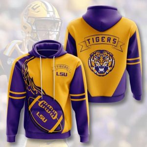 Lsu Tigers 3D Printed Hoodie/Zipper Hoodie