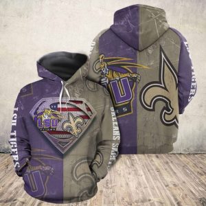 Lsu Tigers 3D Printed Hoodie/Zipper Hoodie