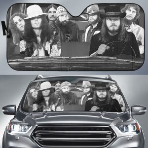 Lynyrd Skynyrd Car Auto Sun Shade