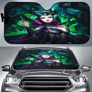 Maleficant Car Auto Sun Shade