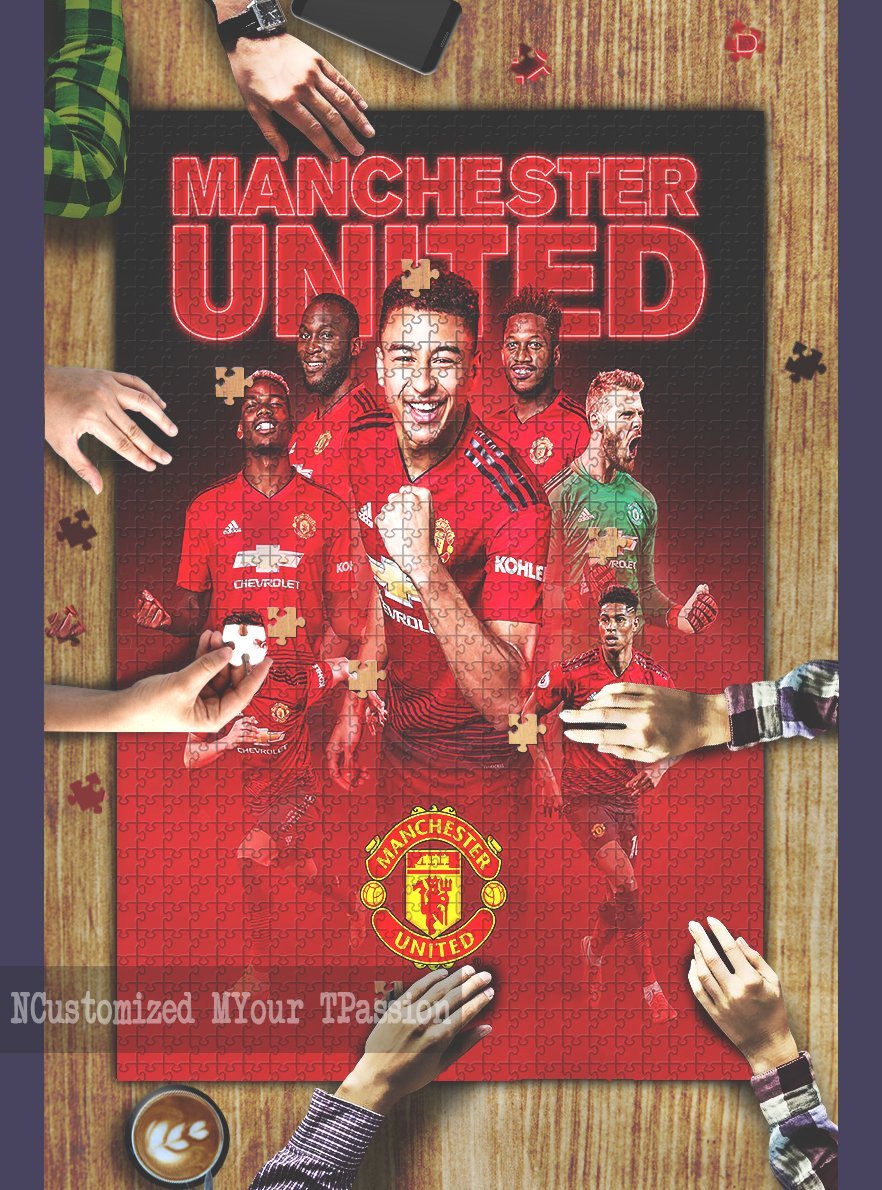Manchester United F C Jigsaw Puzzle Set Manchester United F C Jigsaw Puzzle Set