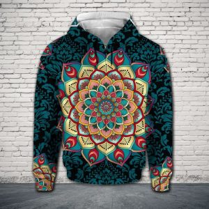 Mandala Beauty 3D Printed Hoodie/Zipper Hoodie