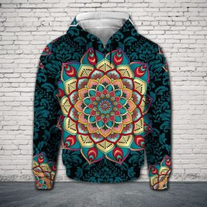 Mandala Beauty 3D Printed Hoodie/Zipper Hoodie