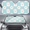 Maneki Neko Cat Sakura Car Auto Sun Shade