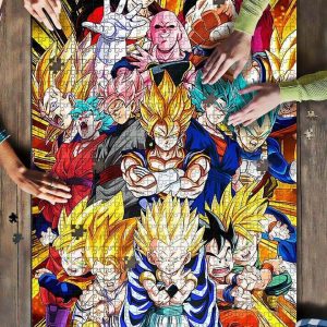 Manga Stories, Dragon Ball, Goku Jigsaw Puzzle Set