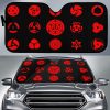Mangekyo Sharinga Eyes Car Auto Sun Shade