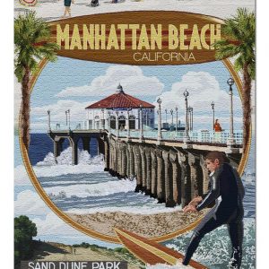 Manhattan Beach Jigsaw Puzzle Set