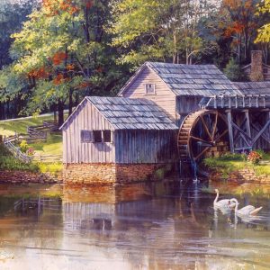 Marby Mill Jigsaw Puzzle Set