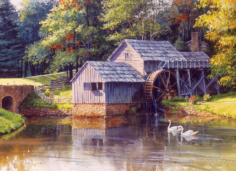 Marby Mill Jigsaw Puzzle Set Marby Mill Jigsaw Puzzle Set
