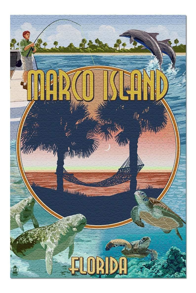 Marco Island Jigsaw Puzzle Set Marco Island Jigsaw Puzzle Set