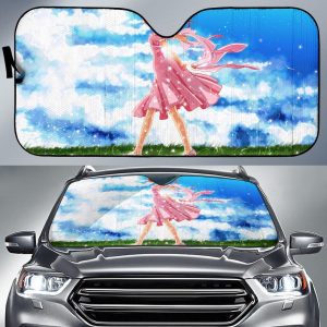 Maron Kusakabe Kamikaze Kaitou Jeannes Car Auto Sun Shade
