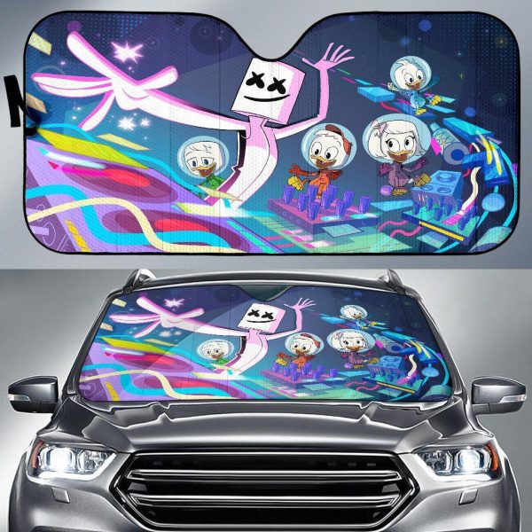 Marshmello Ducktales Car Auto Sun Shade