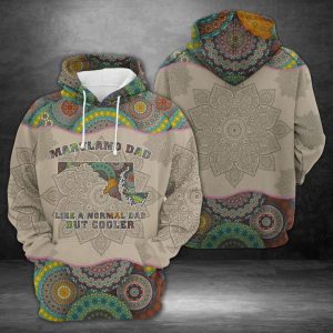 Maryland Dad 3D Printed Hoodie/Zipper Hoodie