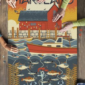 Maryland Jigsaw Puzzle Set
