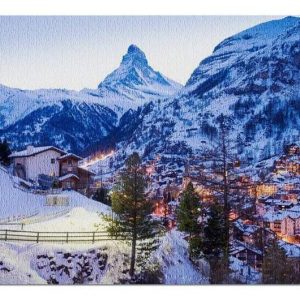 Matterhorn Ski Resort Jigsaw Puzzle Set