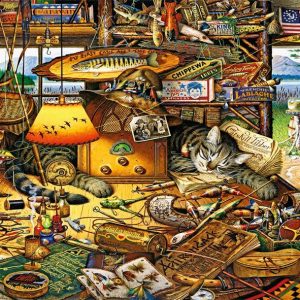 Max In The Adirondacks Jigsaw Puzzle Set