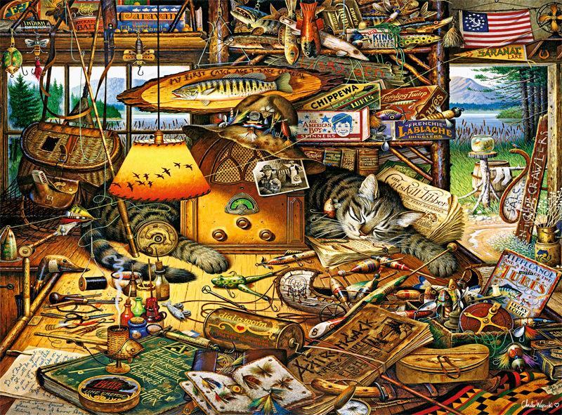 Max In The Adirondacks Jigsaw Puzzle Set Max In The Adirondacks Jigsaw Puzzle Set