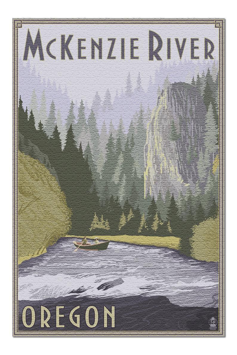 Mckenzie River Jigsaw Puzzle Set Mckenzie River Jigsaw Puzzle Set