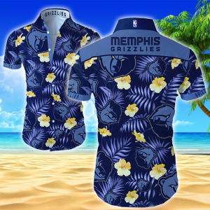 Memphis Grizzlies Hawaiian Shirt Summer Button Up