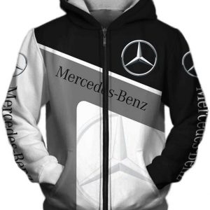 Mercedes Benz 3D Printed Hoodie/Zipper Hoodie