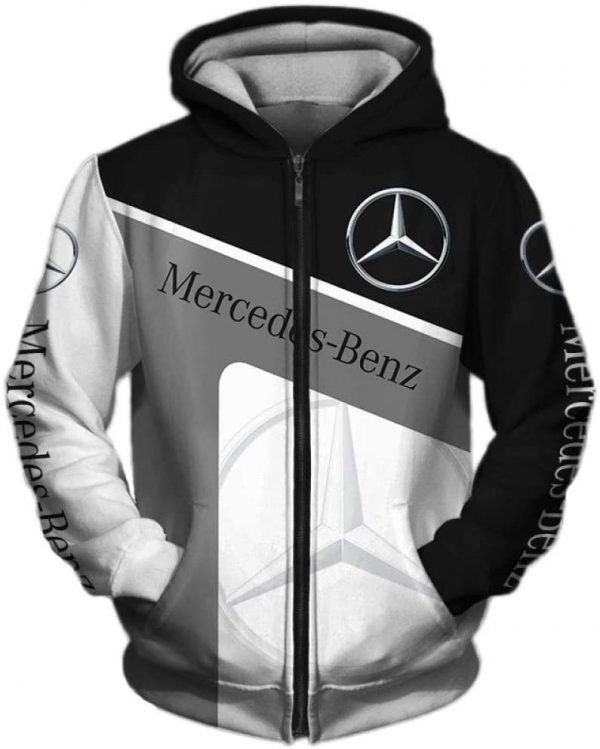 Mercedes Benz 3D Printed Hoodie/Zipper Hoodie Mercedes Benz 3D Printed Hoodie/Zipper Hoodie