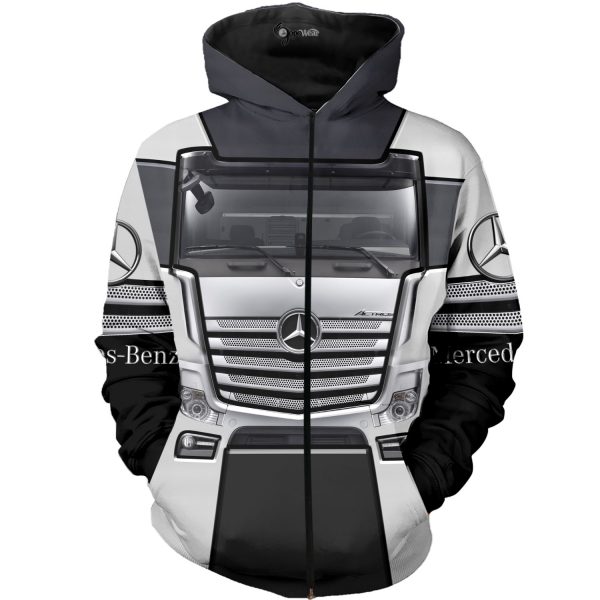 Mercedes Benz 3D Printed Hoodie/Zipper Hoodie