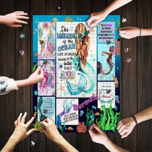 Mermaid Jigsaw Puzzle Set