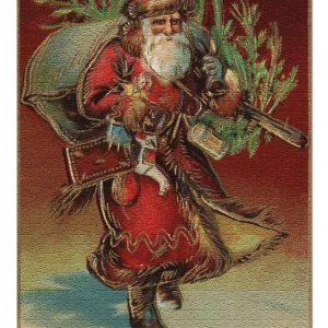 Merry Christmas Santa Claus Jigsaw Puzzle Set