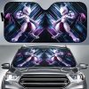 Mewtwo Pokemon Car Auto Sun Shade