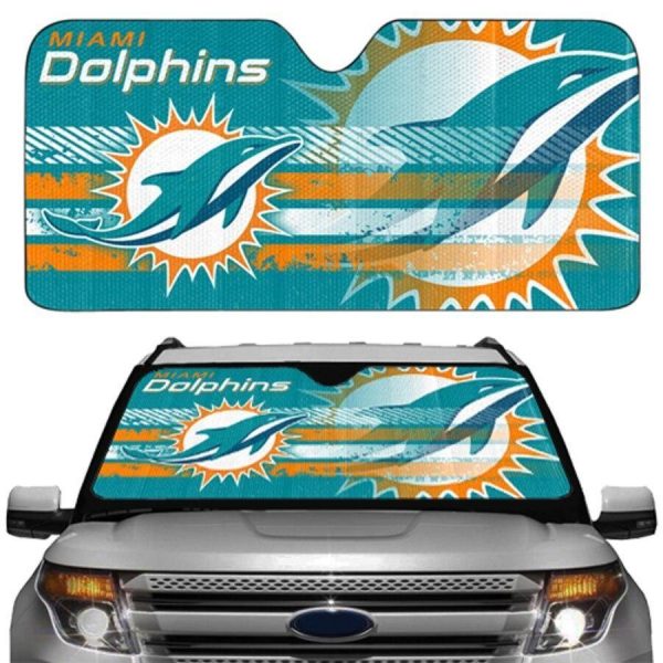 Miami Dolphins Car Auto Sun Shade