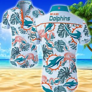 Miami Dolphins Hawaiian Shirt Summer Button Up